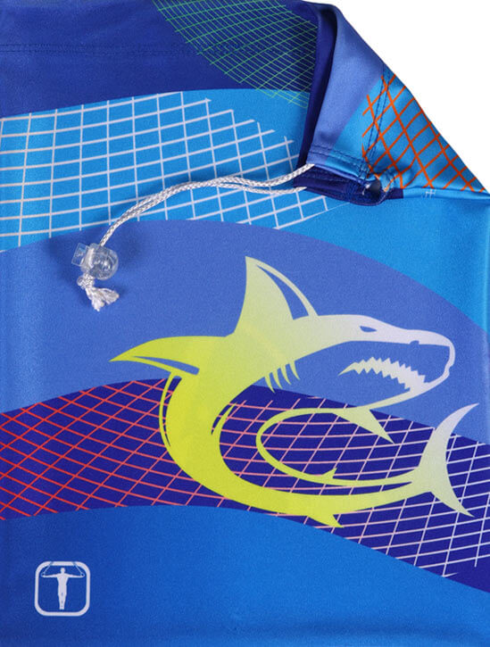 Shark Personalized Sublimated Grip Bag