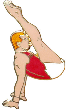Men's Floor Gymnastics Pin - 1528