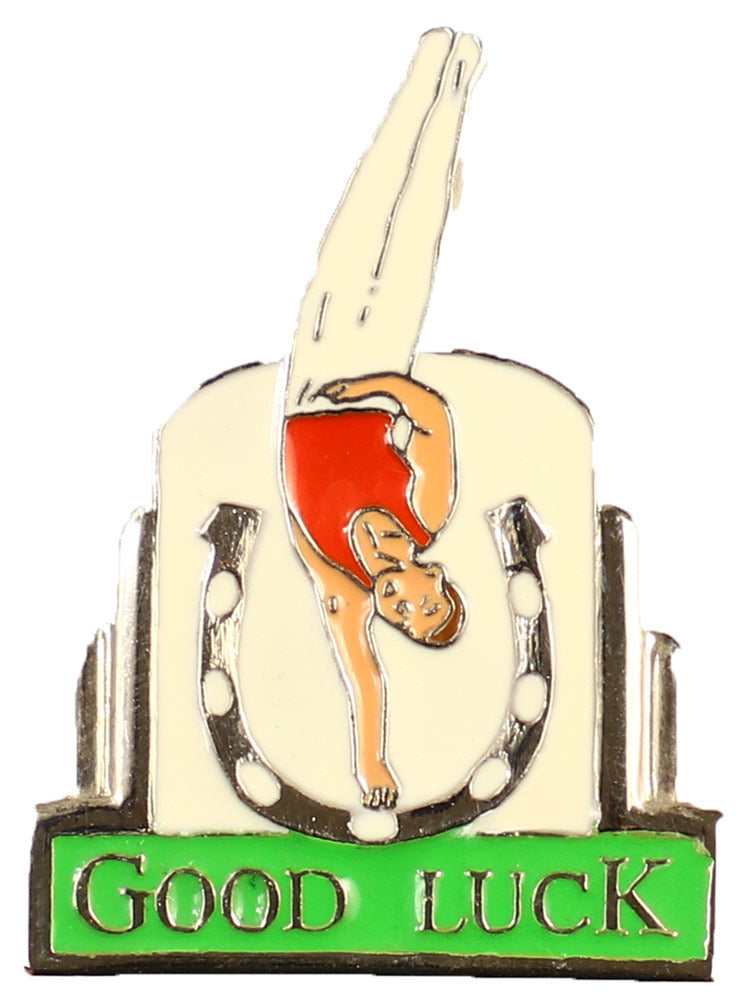 Men's Good Luck Gymnastics Pin - 1903