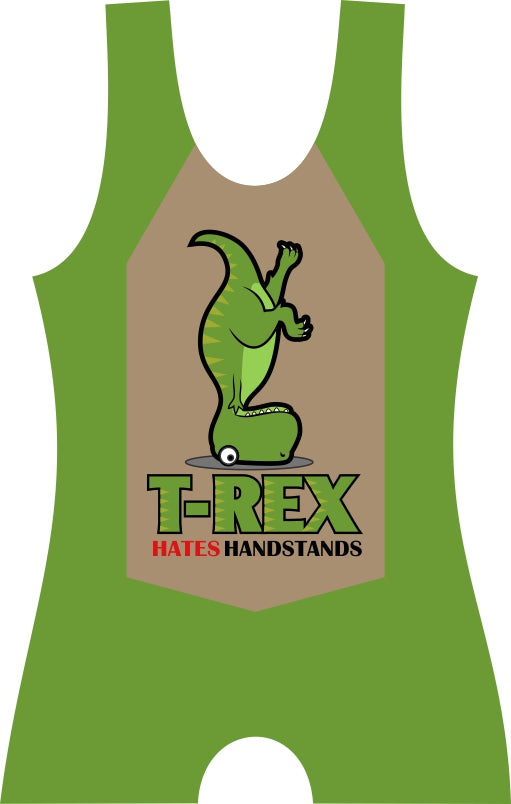 T-Rex Hates Handstands Singlet
