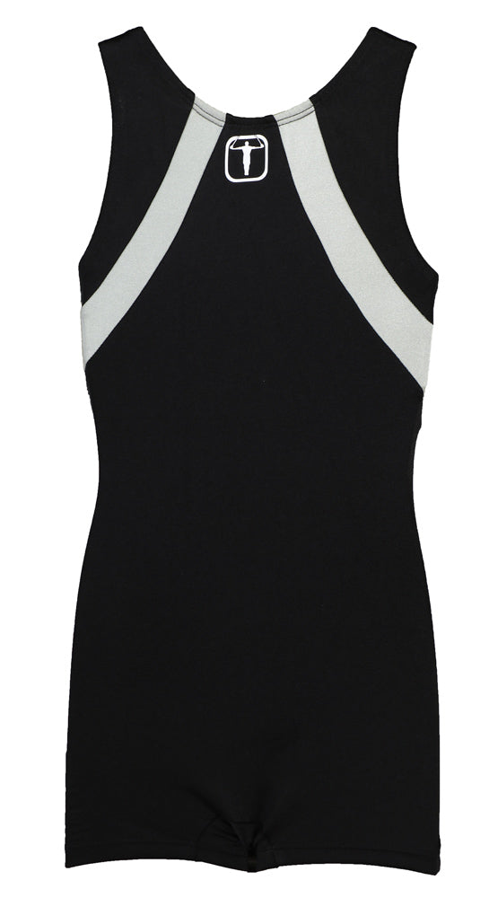 Basic Diagonal-Cut Gymnastics Singlet - Multiple Colors