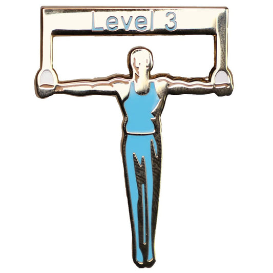 Men's Level 3 Gymnastics Pin - 1113